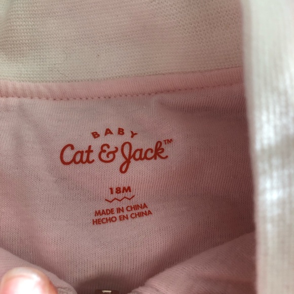 EUC toddler faux fur bomber jacket - Picture 2 of 2